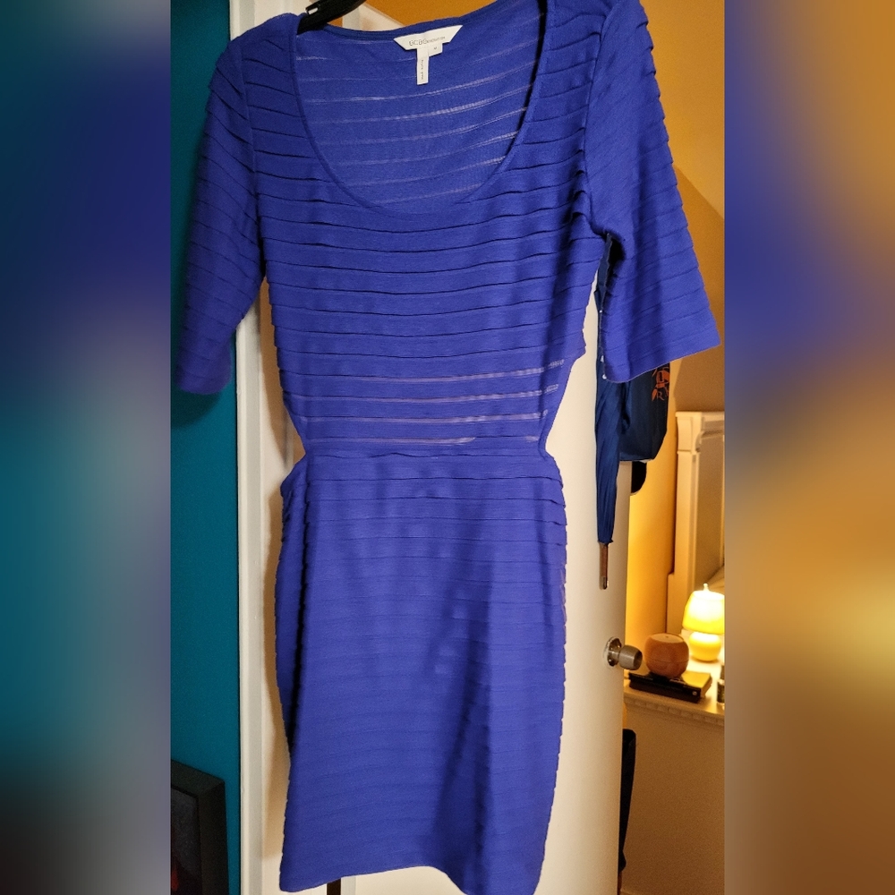 Royal blue dress
